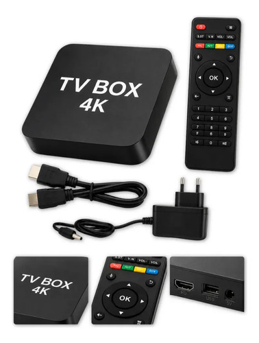 ✅ Smart TV Box Android 4K