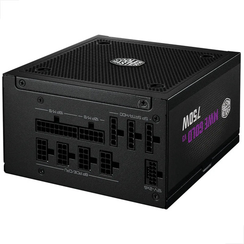 🔥 Fonte De Alimentação Para Pc 750W FULL MODULAR ATX 3.1 MWE GOLD 750 V3 PFC ATIVO 80 PLU