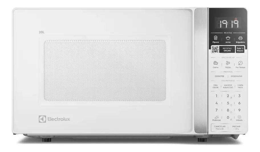 Micro-ondas Electrolux Efficient 20L Branco (ME20B) 127V