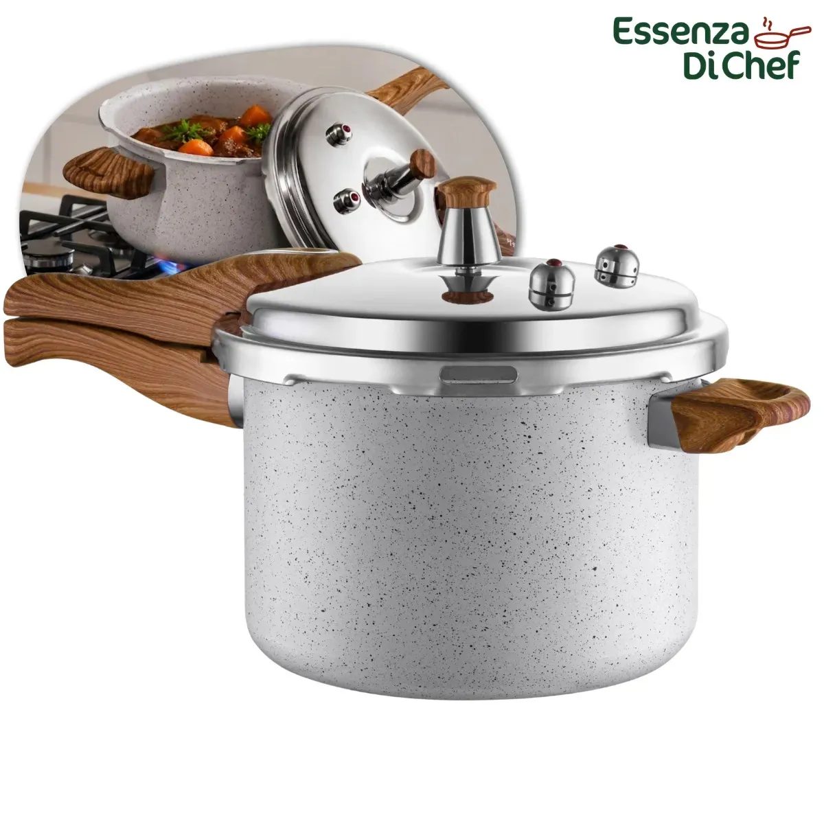PANELA DE PRESSÃO CERÂMICA POR R$ 133!