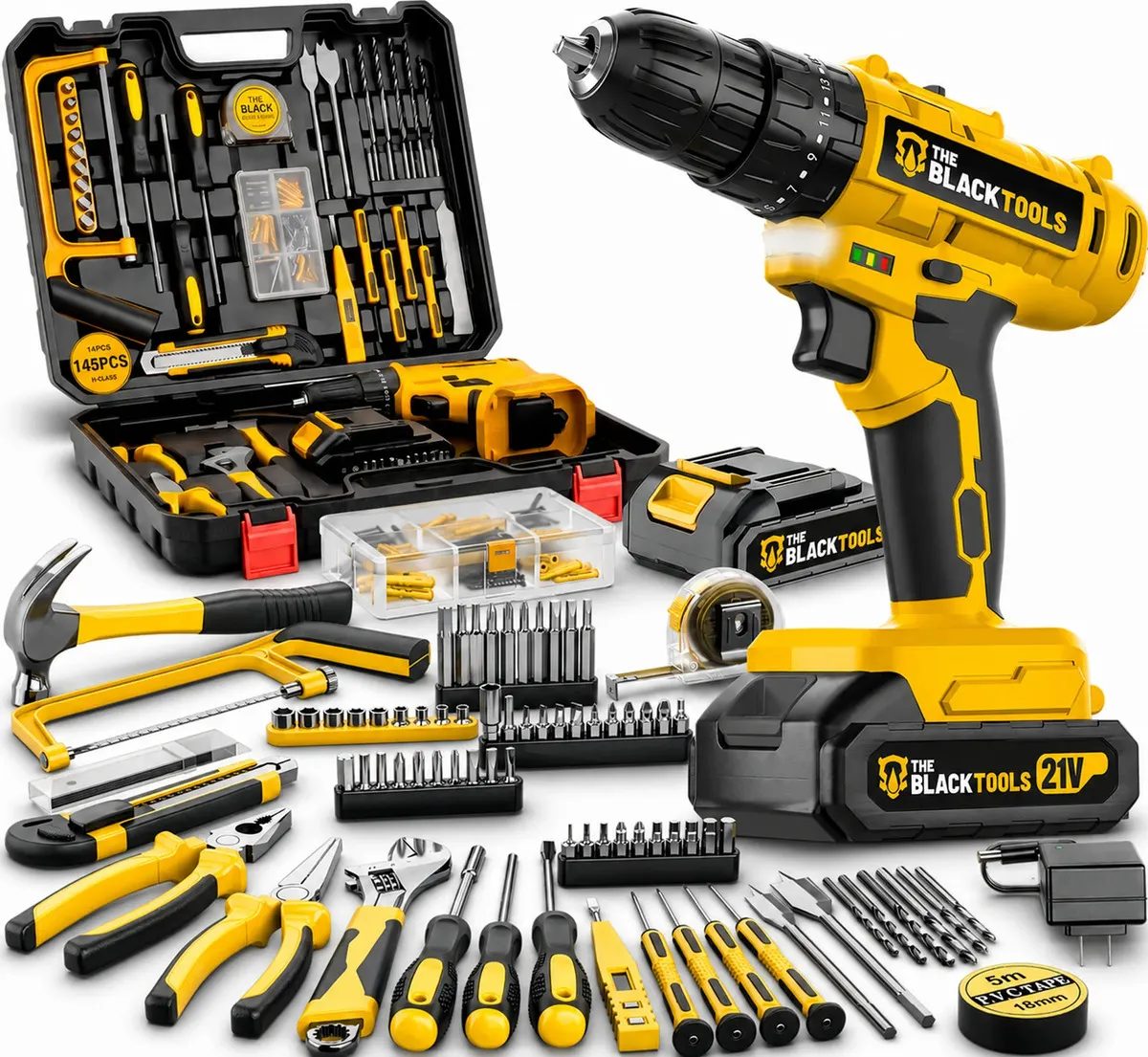 The Black Tools Parafusadeira de Impacto