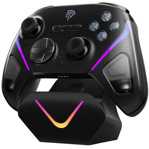 🔥 Controle sem fio EasySMX D10 para jogos com base de carregamento para PC, Switch, celul