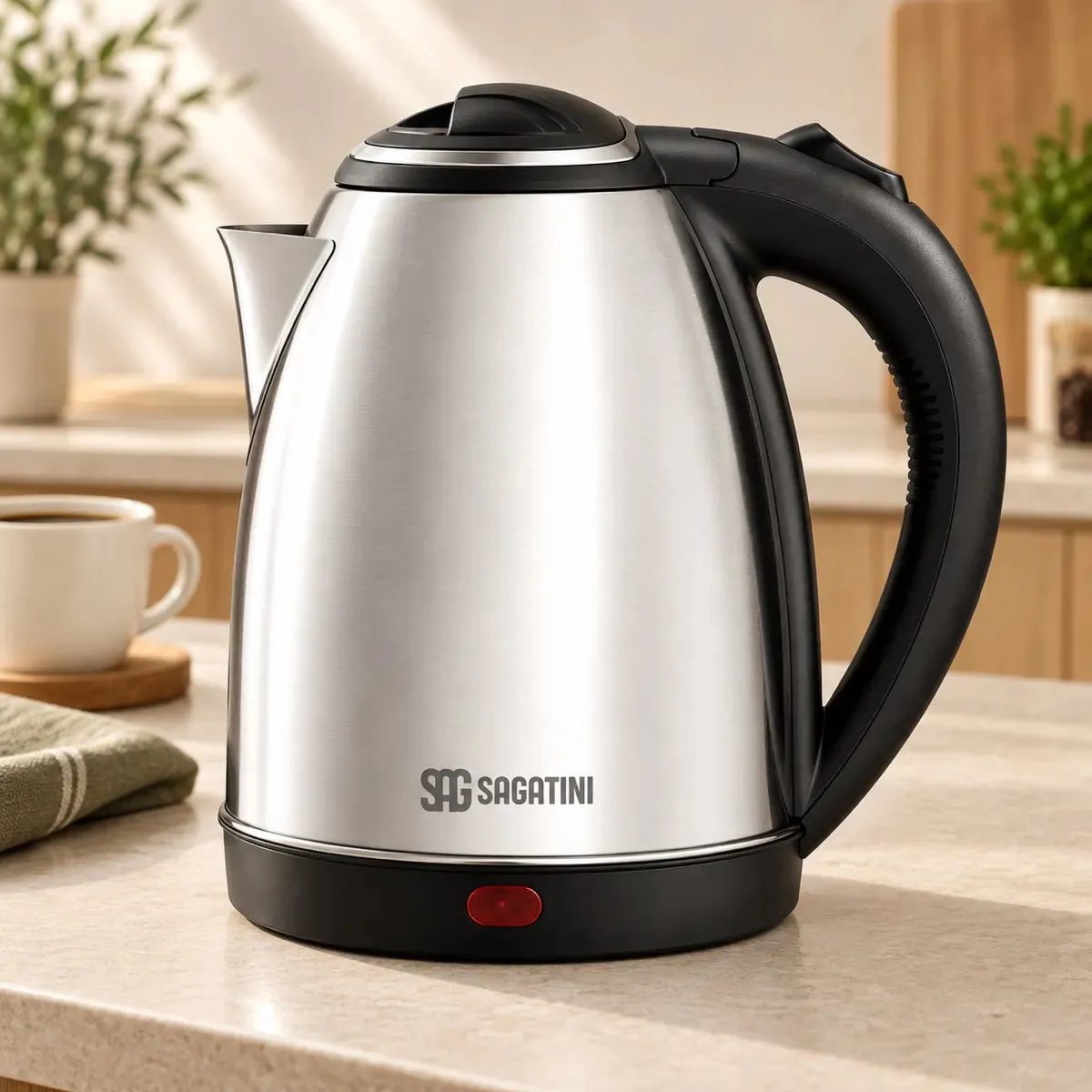 Chaleira Elétrica Sagatini Inox 2L