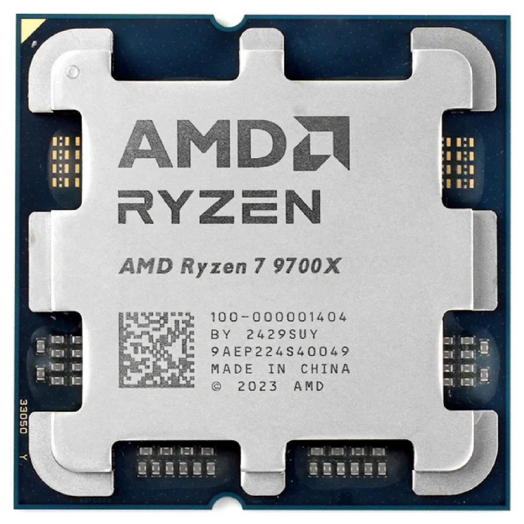 🔥 Processador AMD Ryzen 7 9700X 3.8GHz (5.5GHz Turbo) 8 Cores 16 Threads AM5 40 MB Novo (