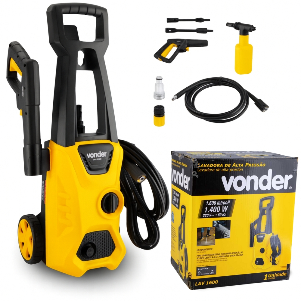 ✅ Lavadora Alta Pressão Vonder Lav1600