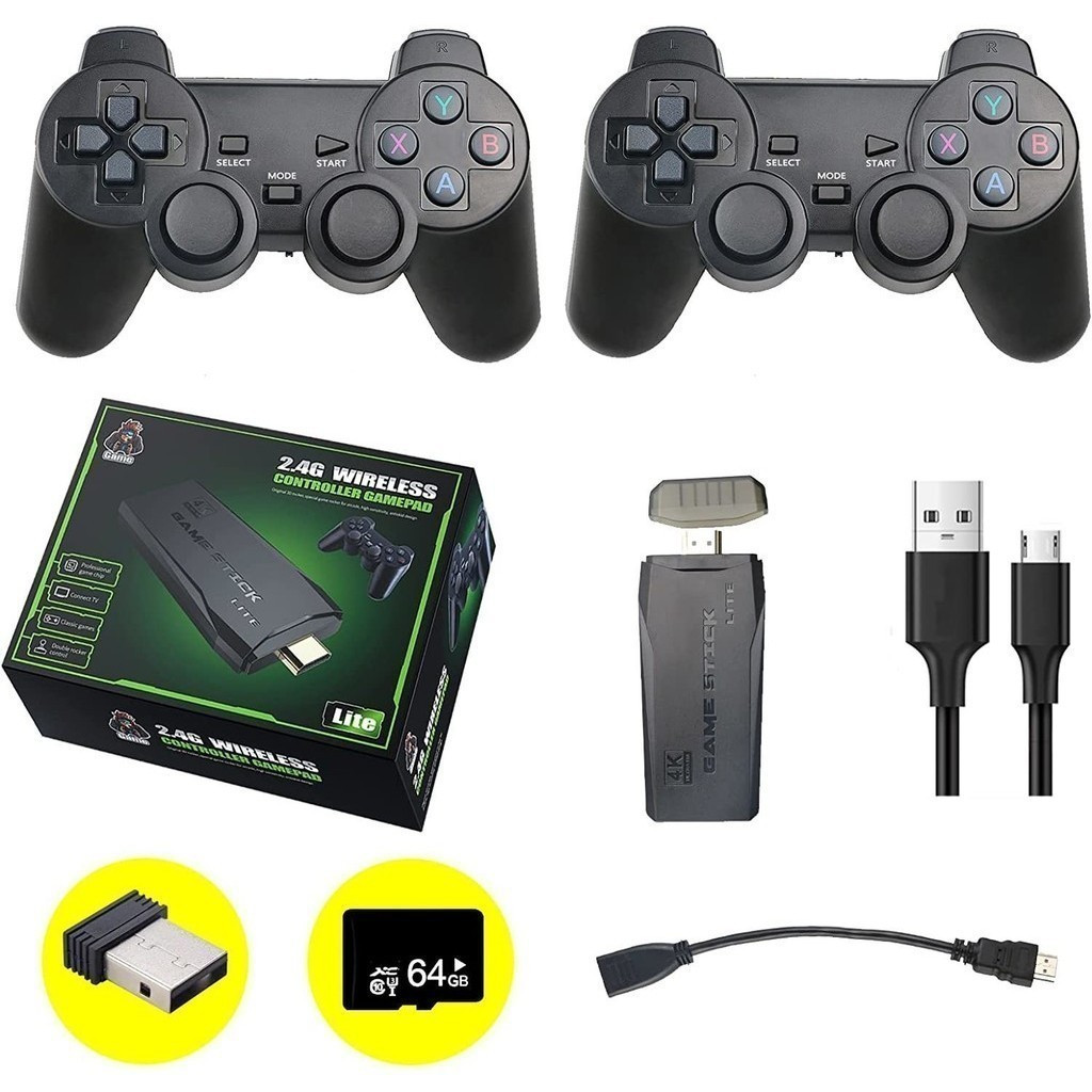✅ Game Stick Retrô 2 Controles