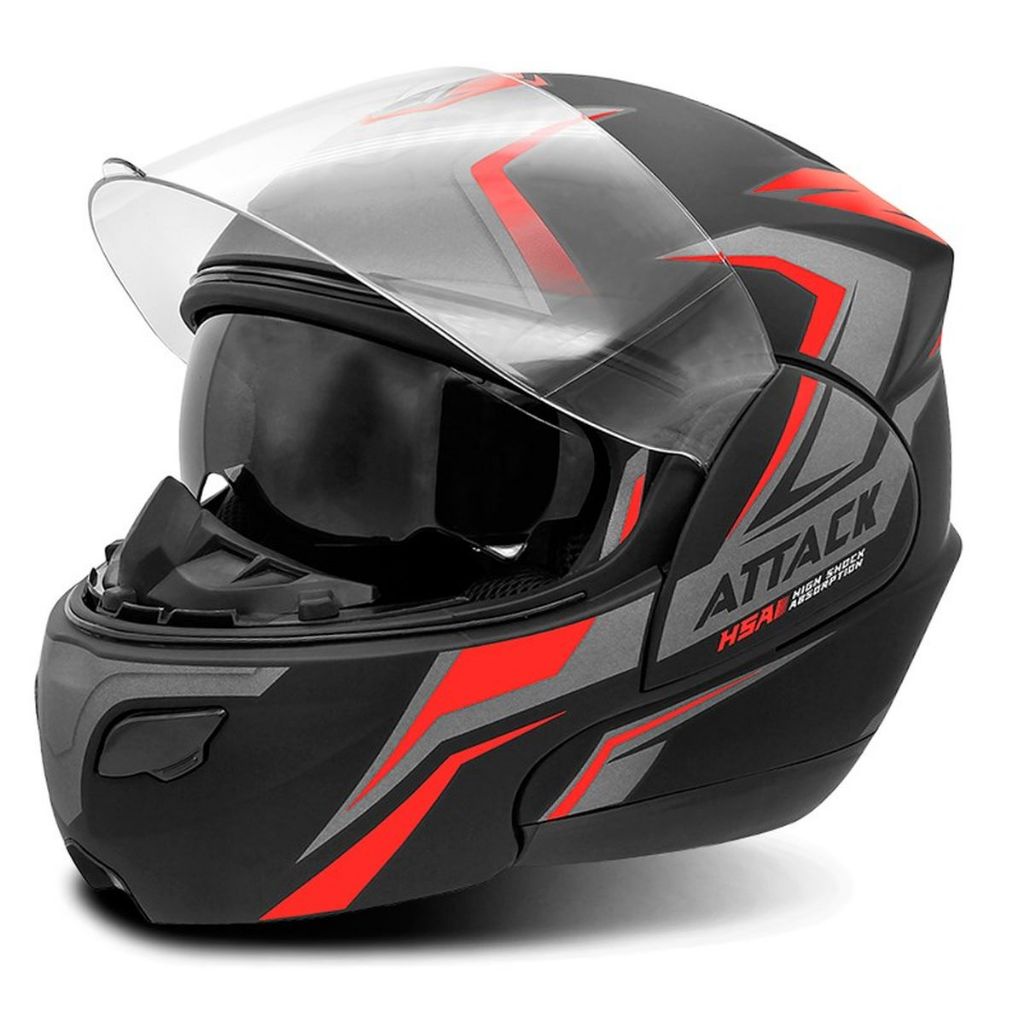 ✅ Capacete Pro Tork New Attack Escamoteável