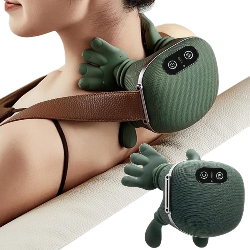 ✅ Massageador Elétrico Portátil para Pescoço