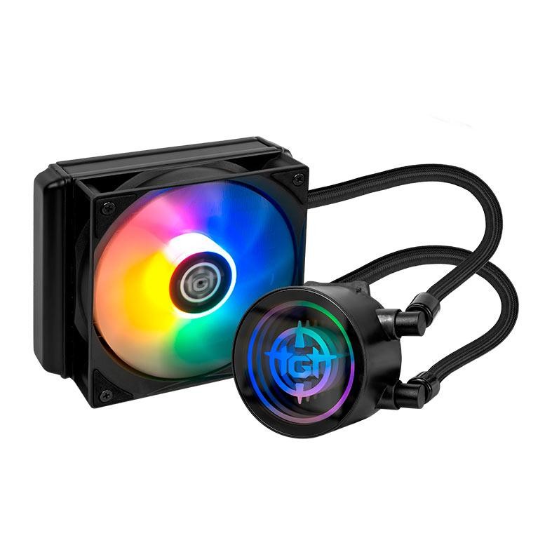 🔥Water Cooler TGT Spartel V3, Rainbow, 120mm, Preto, TGT-SPLV120-BK01