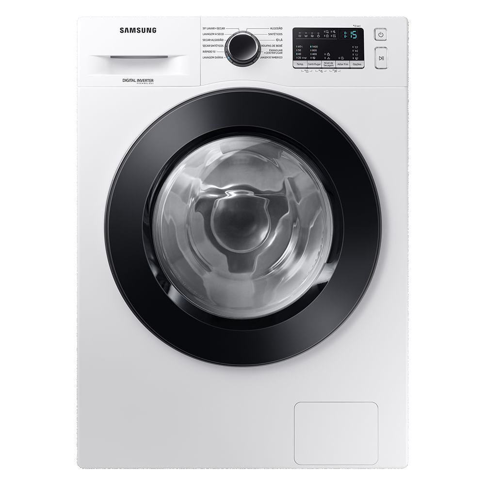 Lava e Seca Samsung com Digital Inverter 11kg - 12 Programas (WD11M)