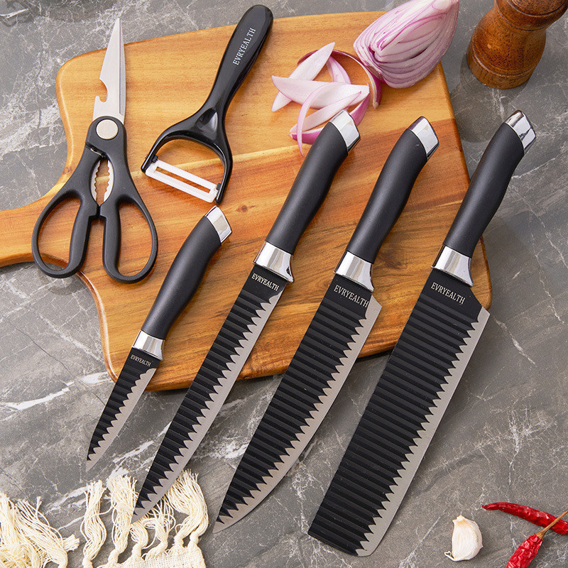 Kit Facas Cozinha Gourmet 6 Peças
