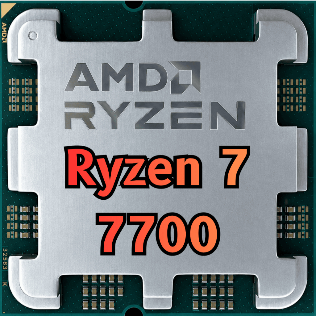 Processador AMD Ryzen 7 7700, 3.8GHz (5.3GHz Max Turbo), Cache 40 MB, 8 Núcleos, 16 Thread