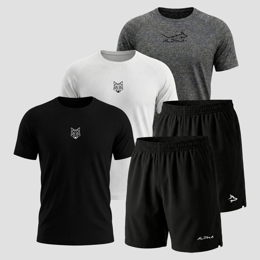 ✅ Kit Dry Fit Alpha Co