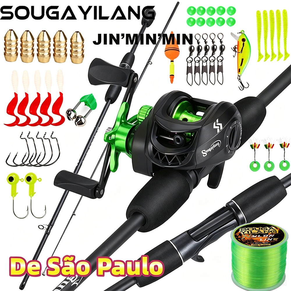 Sougayilang Combo Vara e Carretilha