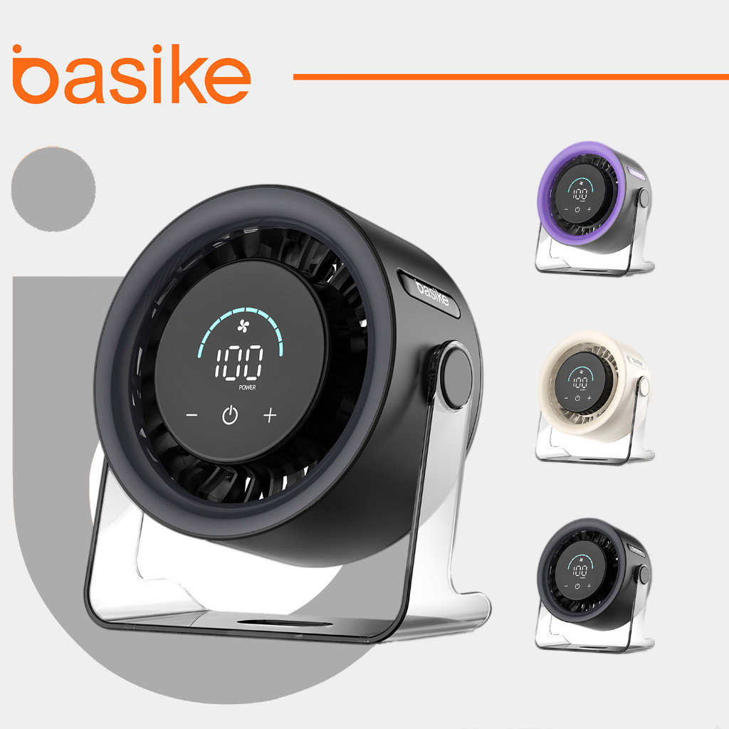 Basike Ventilador de Mesa Portátil