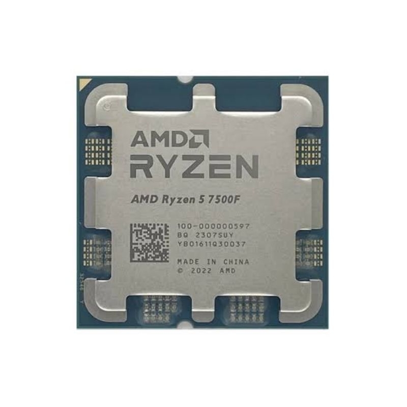 🔥 Processador AM5 Ryzen 5 7500F 3.7Ghz (5.0GHz Max Turbo) - Usado apenas para Teste (Sem 