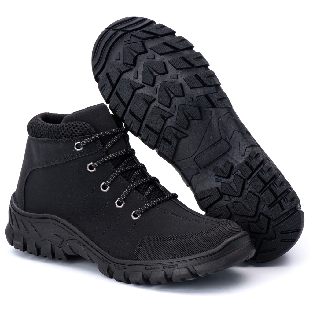 ✅ Bota Coturno Masculino Tratorado