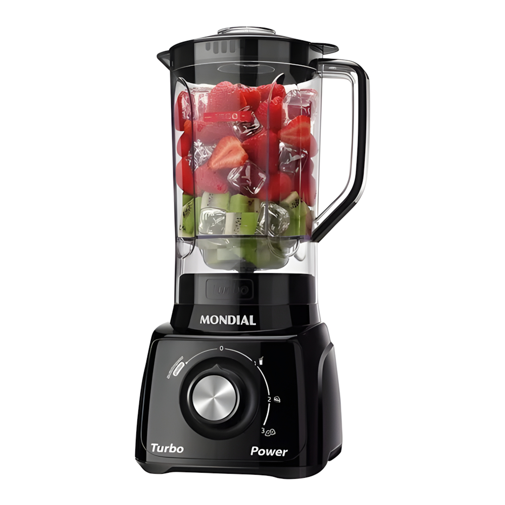 LIQUIDIFICADOR MONDIAL TURBO 550W POR R$75!