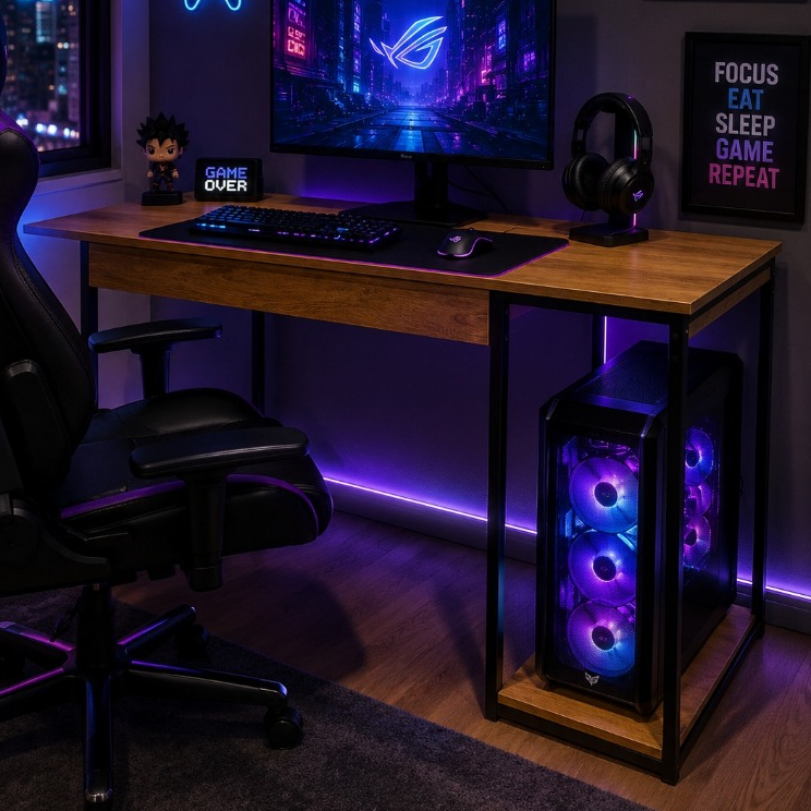 ✅ Mesa Gamer Escrivaninha Home Office