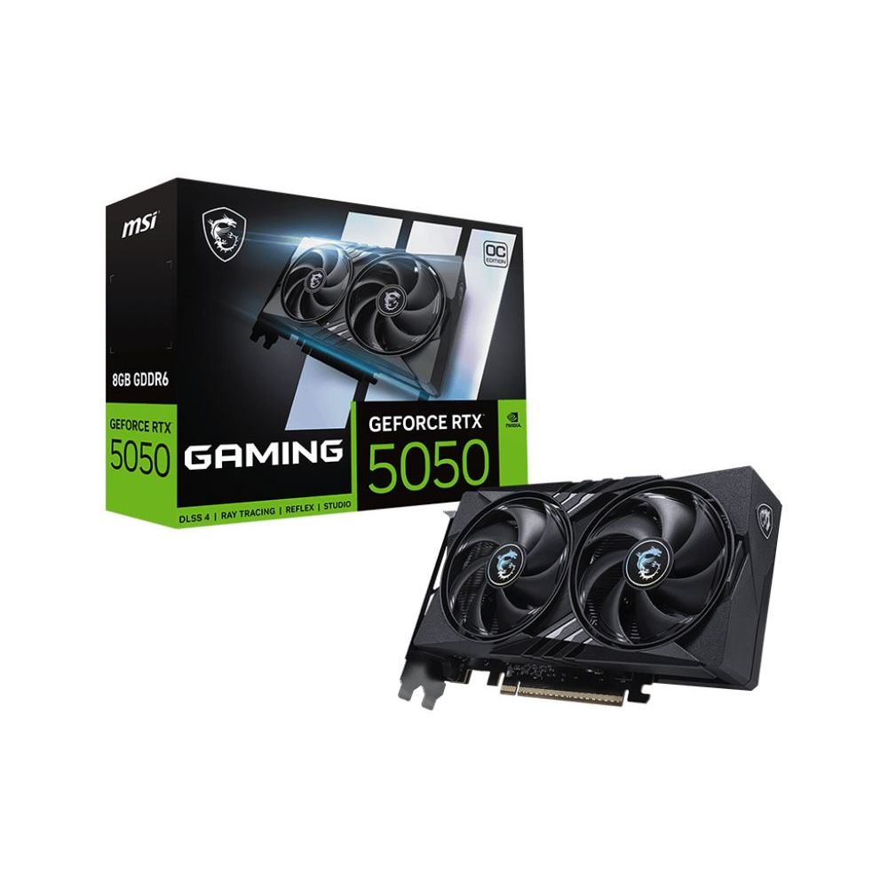 🔥 Placa de Vídeo MSI NVIDIA GeForce RTX 5050 GAMING OC 8GB 912-V538-009