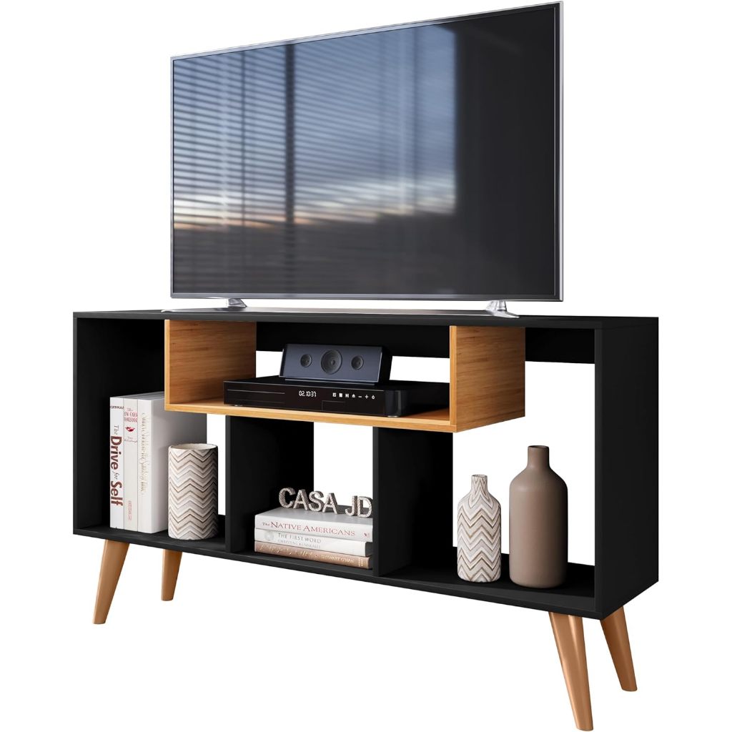 Rack Bancada Para Tv De Até 43" Com Prateleira Casa Jd (3 cores)