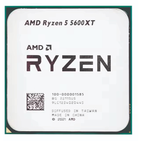 Ryzen 5 5600XT AMD AM4 4.7 GHz 6 Cores 12 Threads (novo S/Box)