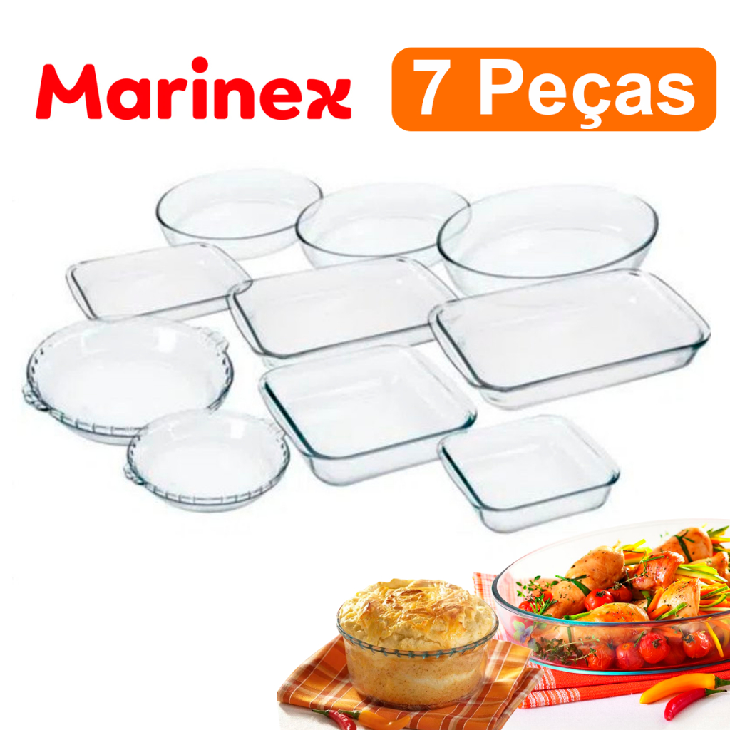 Kit Conjunto Marinex 7 peças