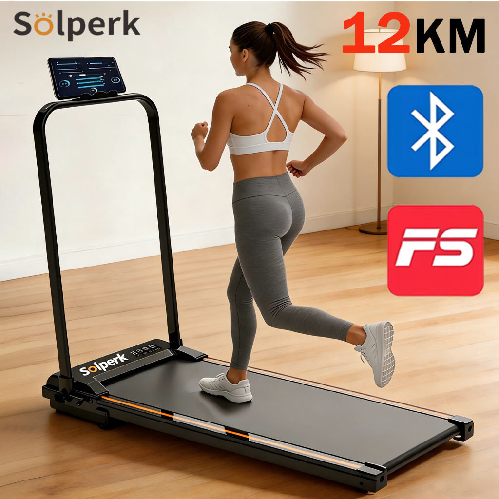 ✅ Esteira Elétrica Doméstica Dobrável 2.0HP