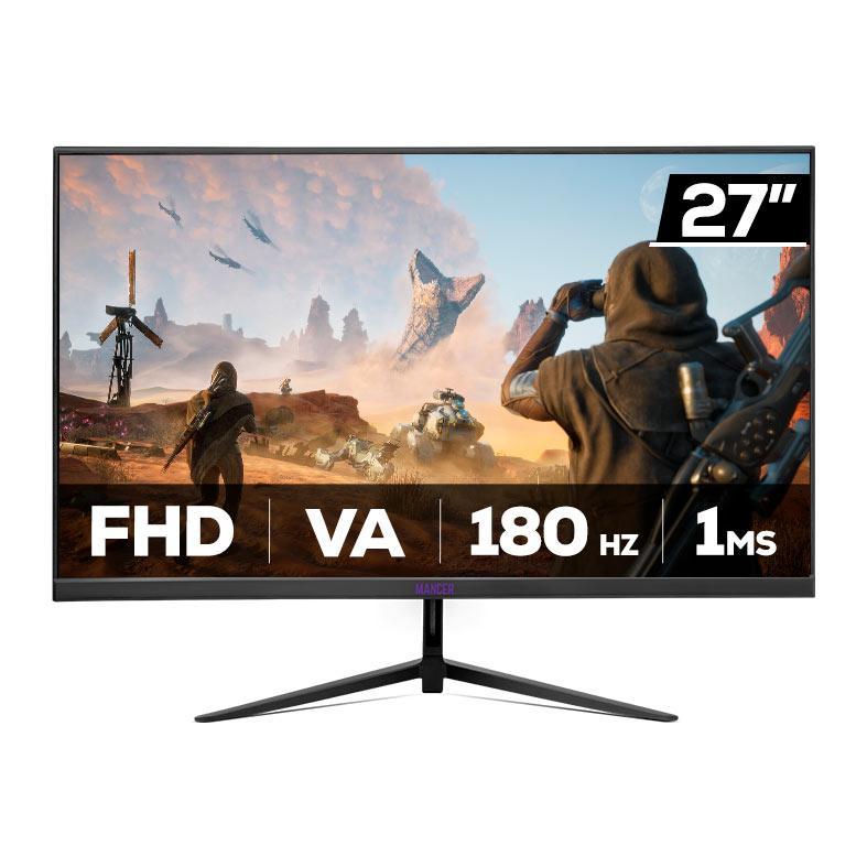 Monitor Gamer Mancer Horizon Z3 Pro, 27 Pol, VA, FHD, 1ms, 180Hz, HDMI/DP, MCR-HZ3PRO27-BL