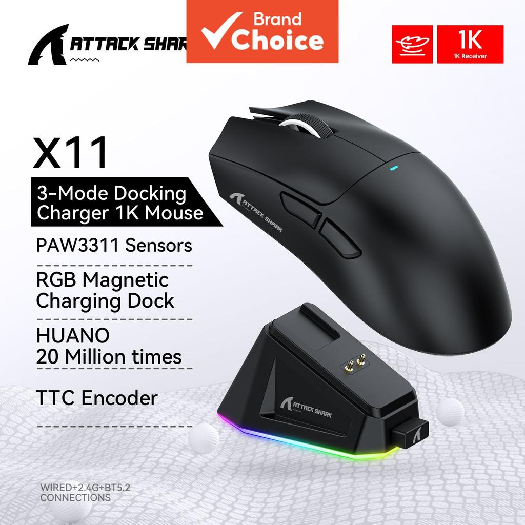 Mouse Gamer Attack Shark X11
