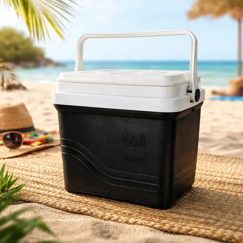 ✅ Caixa Térmica Cooler 22L com Porta-Copos