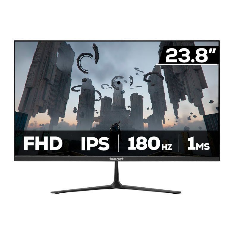 🔥 Monitor Gamer TGT Altay TS6, 23.8 Pol, IPS, FHD, 1ms, 180Hz, HDMI/VGA, TGT-ATTS6-BL02