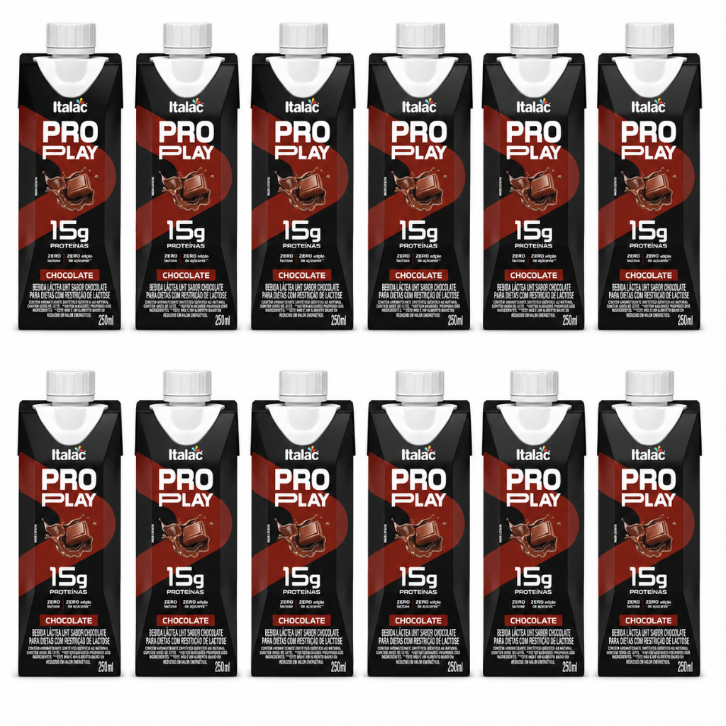 Bebida Proteica Italac Pro Play 12un