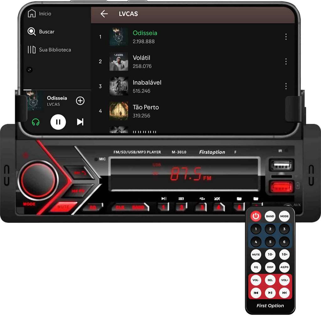 Som Automotivo First Option 3010F