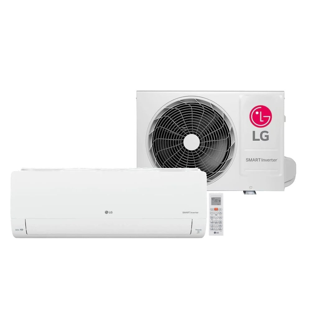 Ar Condicionado LG Split Smart Inverter Voice 9000 BTUs Frio com IA 220V S3-Q09JA31E