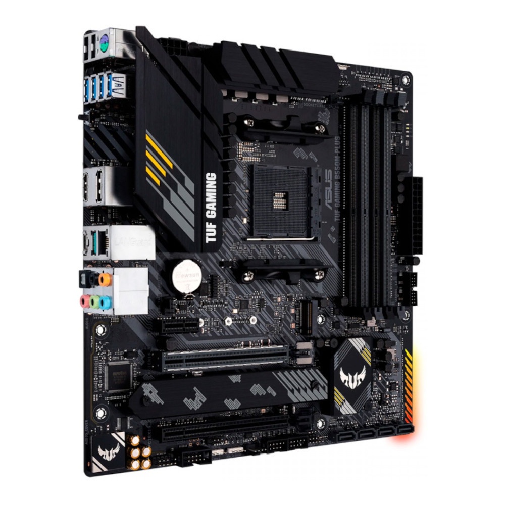 🔥 Placa-mãe Asus p/AMD AM4 B550M-Plus TUF Gaming 4xDDR4 mATX 90MB14A0-C1BAY0