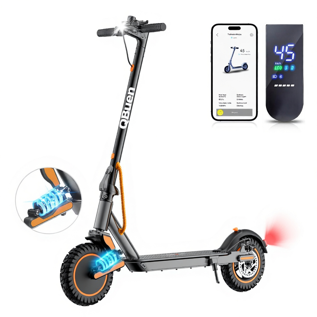 Patinete Elétrico 500W | 25km | Carga 120kg 45km/h Dobrável