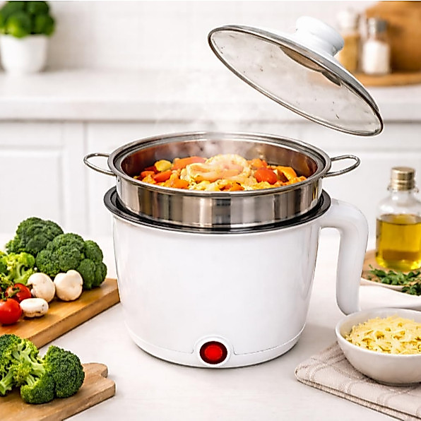 ✅ Panela de Arroz Elétrica 1.8L