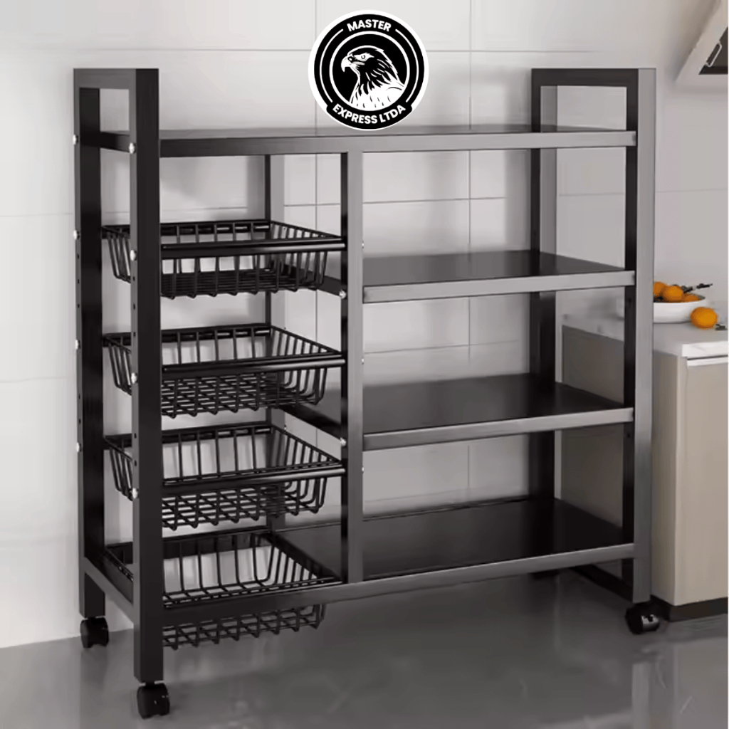 ✅ Prateleira Multiuso Para Cozinha e Micro-ondas