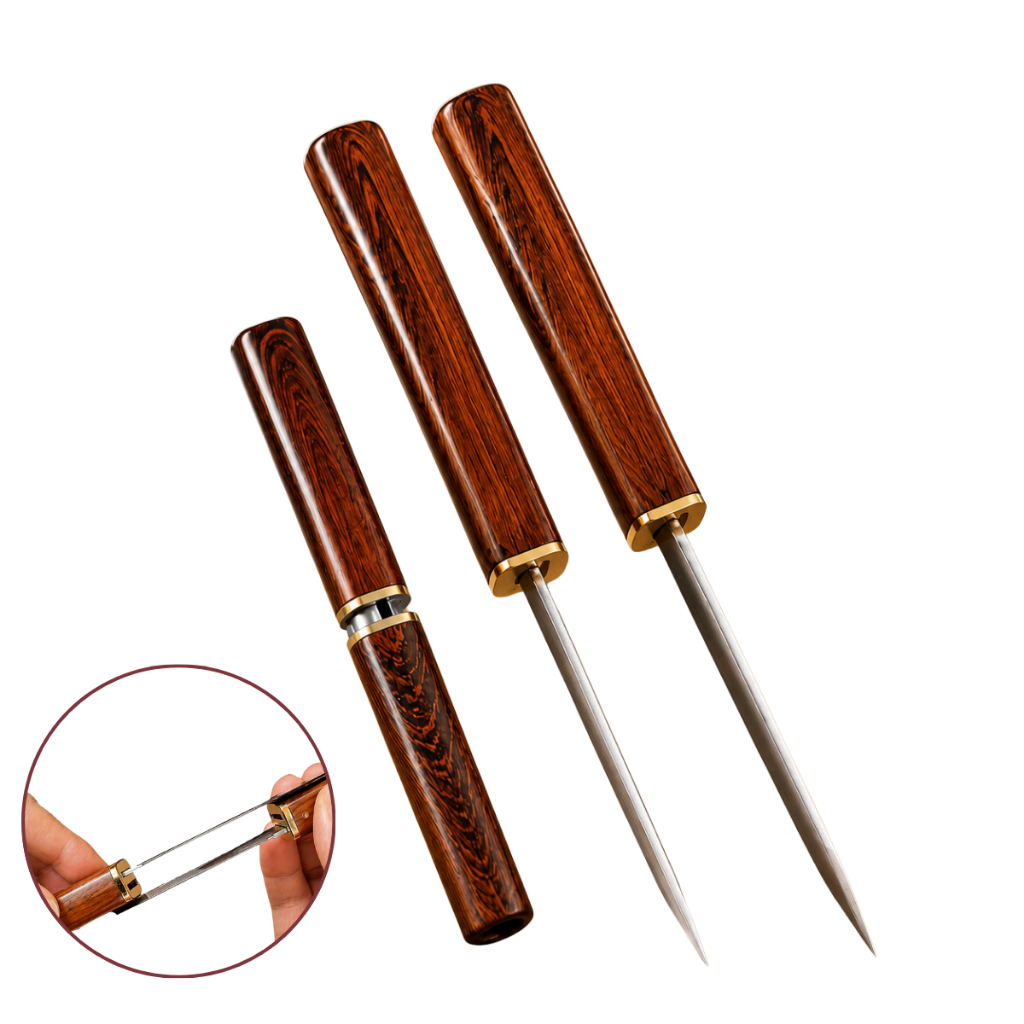 ✅ Kit 2 Facas Cutelo Churrasco