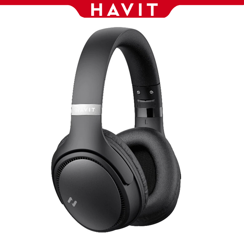 🔥 Fone De Ouvido Sem Fio HAVIT H630BT Headphone Gamer Bluetooth 5.3 Multiponto On-ear 3D 