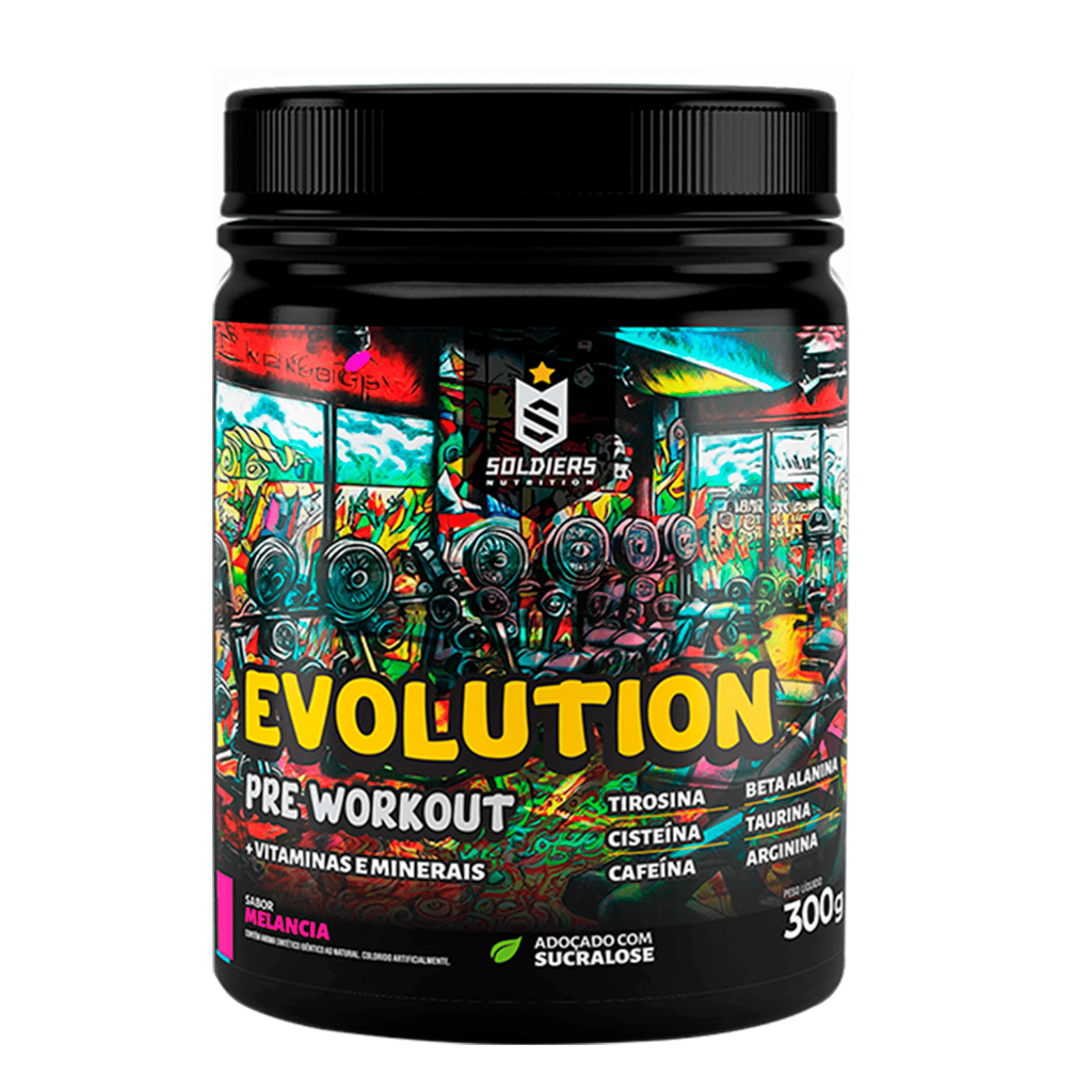 ✅ Pré Treino Evolution Soldiers Nutrition