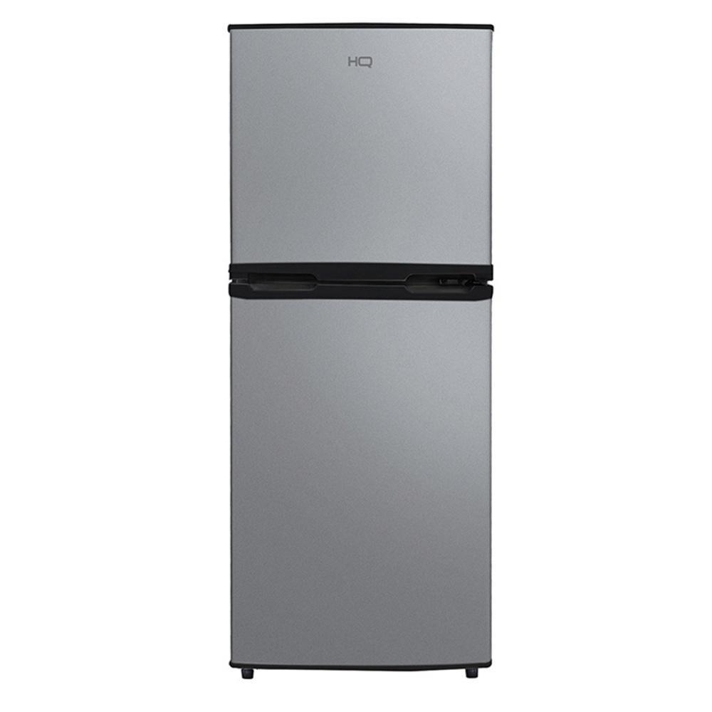 Geladeira Refrigerador Compacto HQ 140L Duplex Defrost, Baixo Consumo A+++ Preto/Cinza HQ-