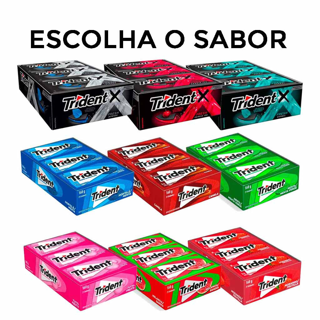 Trident Adams Caixa 21 Unidades