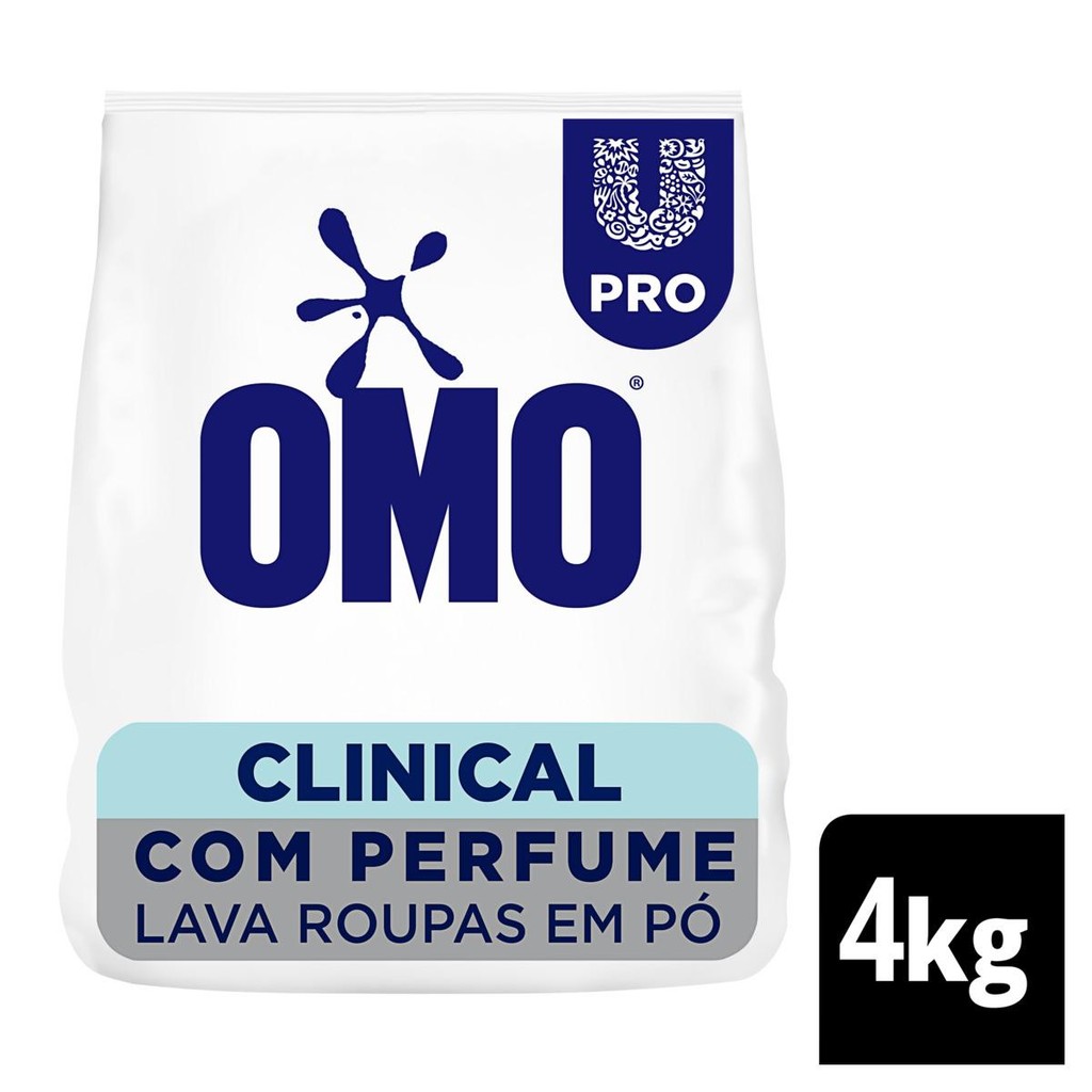 SABÃO EM PÓ OMO CLINICAL 4KG POR R$48!