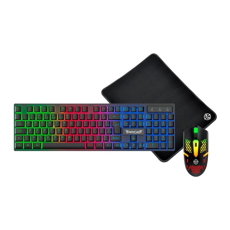 ✅ Combo Gamer TGT Fal Rainbow