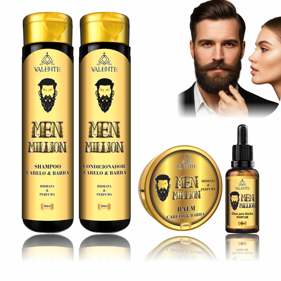 ✅ Kit Barba Completo Valente