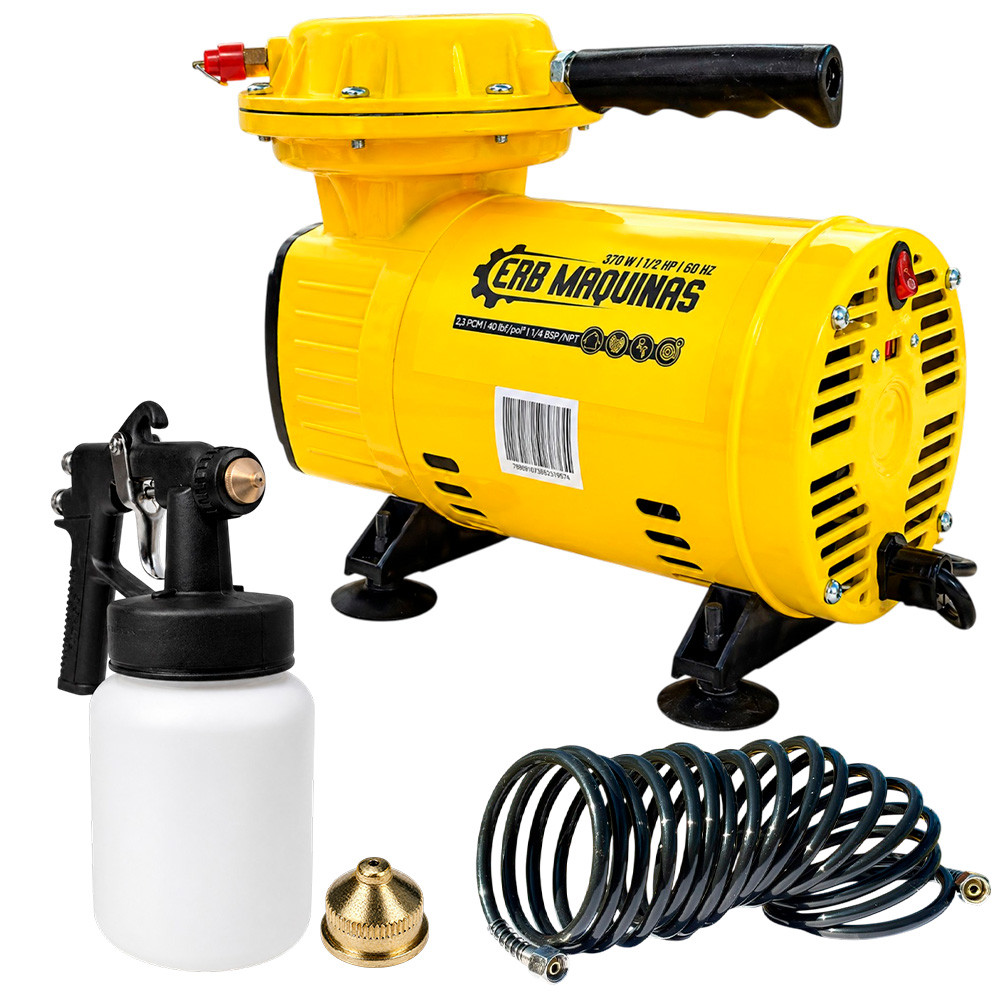 ✅ Kit Compressor Ar Erb Máquinas