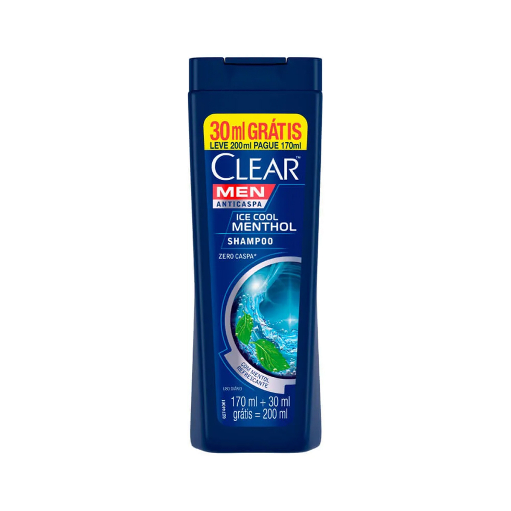 Clear Men Shampoo Ice Cool Menthol