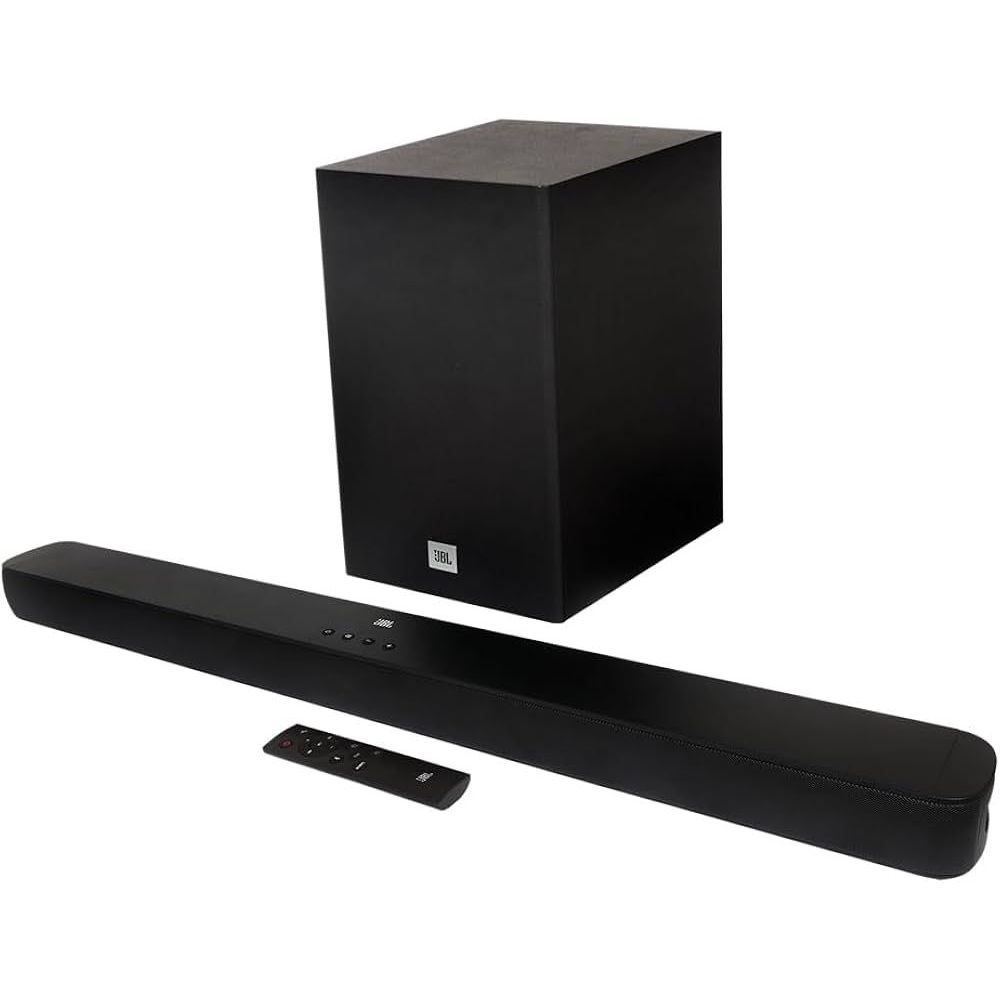 Soundbar JBL Bluetooth, Cinema SB180, 2.1 Canais, Subwoofer de 6,5" Sem Fio 110W RMS